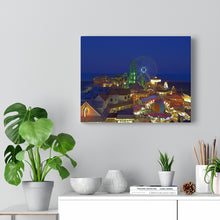 Load image into Gallery viewer, Watercolor Painting Wall Art Print Wildwood Crest Skyline Beach