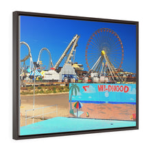 Load image into Gallery viewer, Watercolor Painting Wall Art Print Wildwood NJ Skyline