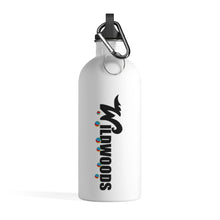 Load image into Gallery viewer, The famous Wildwood is sign featuring beach balls Stainless Steel Water Bottle