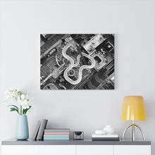 Load image into Gallery viewer, Black and White Photography Wall Art Print Water park Wildwood NJ