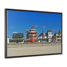 Load image into Gallery viewer, Watercolor Painting Cape May NJ Beach Wall Art Print Panoramic