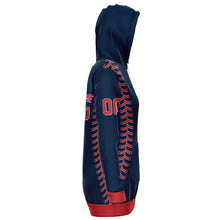 Load image into Gallery viewer, Boston Personalized Long Hoodie Navy Success