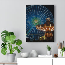 Load image into Gallery viewer, Cartoon art Wall Decor Art Paint Beach Painting Ferris Wheel Wildwood NJ