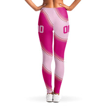 Load image into Gallery viewer, Personalized Leggings Rose & Pink