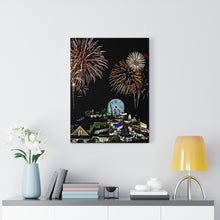 Load image into Gallery viewer, Wildwood New Jersey fireworks Oil Painting Wall Art Print