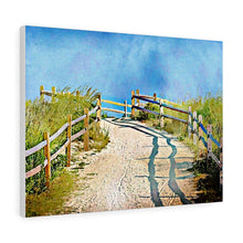 Load image into Gallery viewer, Oil Painting Wall Art Print Beach Path Cape May