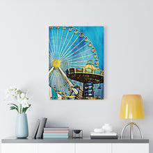 Load image into Gallery viewer, Wildwood Jersey shore Morey's Piers amusement park rides portrait