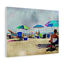 Load image into Gallery viewer, Oil Painting Wall Art Print Wildwood NJ Boardwak Beach