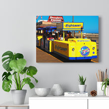 Load image into Gallery viewer, Watercolor Painting Wall Art Print Wildwood NJ Tramcar Douglas