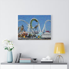 Load image into Gallery viewer, Gouache Digital Art painting Wall Art Print Wildwood NJ Boardwalk