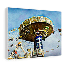 Load image into Gallery viewer, Wildwood New Jersey Amusement Park Oil Painting Wall Art Print