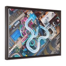 Load image into Gallery viewer, Canvas Print Water Park-Slides Aerial Wildwood