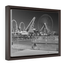 Load image into Gallery viewer, Black and White Photography Wall Art Print Wildwood Jersey Shore Ocean View