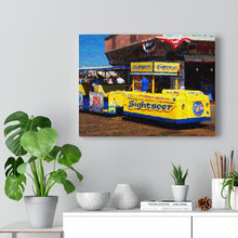 Load image into Gallery viewer, Gouache Digital Art painting Wall Art Print Wildwood NJ Tramcar