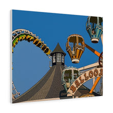 Load image into Gallery viewer, Cartoon Art Wall Decor Art Paint Beach Painting Wildwood Carnival Decor