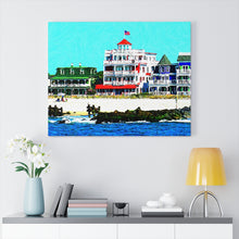 Load image into Gallery viewer, Gouache Digital Art painting Wall Art Print Beach Path Cape May Beach