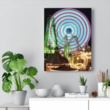 Load image into Gallery viewer, Watercolor Painting Wall Art Print WIldwood NJ Ferris wheel