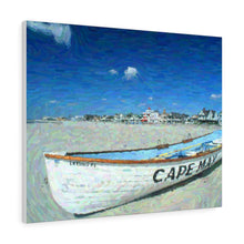 Load image into Gallery viewer, Gouache Digital Art painting Wall Art Print Cape May Beach Sunny Day