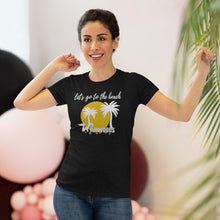 Load image into Gallery viewer, Wildwood NJ Beach Palm Tree Women's Triblend Tee