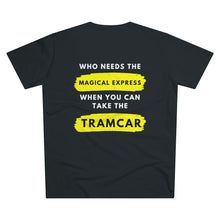 Load image into Gallery viewer, Wildwood NJ Magical express VS The Wildwood Tramcar Men's Modern-fit Tee