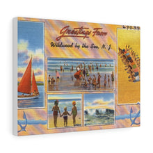 Load image into Gallery viewer, Old Beach Wildwood By The Sea Home Decor Wall Art Print Canvas