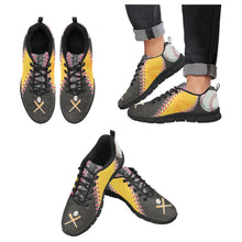 Load image into Gallery viewer, Pittsburgh Sneakers Black & Gold