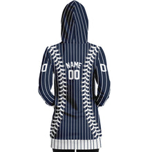 Load image into Gallery viewer, New York Personalized Long Hoodie Blue