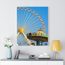 Load image into Gallery viewer, Watercolor Painting Wall Art Print Wildwood Moreys Piers