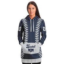 Load image into Gallery viewer, New York Personalized Long Hoodie Blue