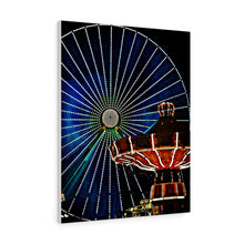 Load image into Gallery viewer, Oil Painting Wall Art Print WIldwood NJ Ferris wheel