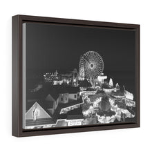 Load image into Gallery viewer, Black and White Photography Wall Art Print Moreys Piers Wildwood NJ
