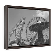 Load image into Gallery viewer, Black and White Photography Wall Art Print Wildwood NJ Boardwalk