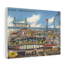 Load image into Gallery viewer, Playland Wildwood By The Sea Home Decor Wall Art Print Canvas