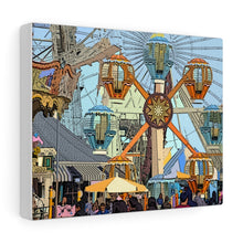 Load image into Gallery viewer, Cartoon Art Wall Decor Art Paint Beach Painting carnival decor