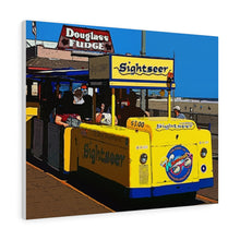 Load image into Gallery viewer, Wildwood NJ Tramcar Cartoon Art Wall Decor Art Painting