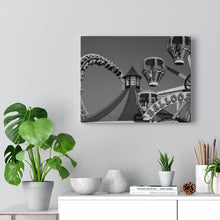 Load image into Gallery viewer, Black and White Photography Wall Art Print Wildwood Jersey Shore Ferris wheel