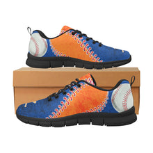 Load image into Gallery viewer, New York Sneakers Blue & Orange