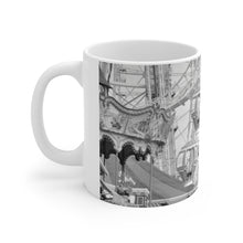 Load image into Gallery viewer, Black and White Wildwood NJ Coffee Or Tea Mug 11oz