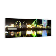 Load image into Gallery viewer, Wildwood New Jersey Shore Skyline Watercolor Painting Wall Art Print