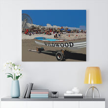 Load image into Gallery viewer, Cartoon Art Wall Decor Art Paint Beach Painting Carnival Decor Jersey shore