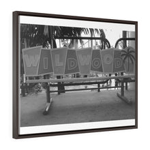 Load image into Gallery viewer, Wildwood Jersey shore Morey's Piers Black and White Photography Wall Art Print