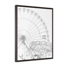 Load image into Gallery viewer, Art Sketch Wall Art Print Wildwood Beach Decor Amusement Park