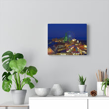 Load image into Gallery viewer, Watercolor Painting Wall Art Print Wildwood Crest Skyline Beach