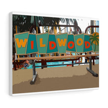 Load image into Gallery viewer, Wildwoods Cartoon Art Wall Decor Art Paint Beach Painting