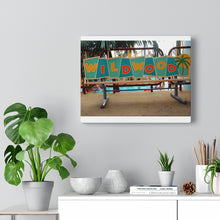 Load image into Gallery viewer, Canvas Print Wildwood Jersey Shore Morey's Piers Amusement Park