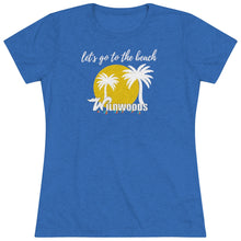 Load image into Gallery viewer, Wildwood NJ Beach Palm Tree Women's Triblend Tee