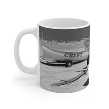 Load image into Gallery viewer, Black and White Wildwood NJ Coffee Or Tea Mug 11oz