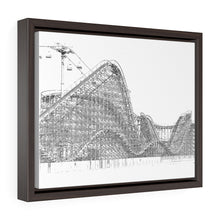Load image into Gallery viewer, Art Sketch Wall Art Print Wildwood NJ Beach Wooden Boardwak Roller Coaster