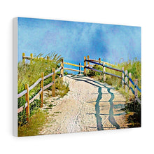 Load image into Gallery viewer, Oil Painting Wall Art Print Beach Path Cape May