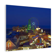 Load image into Gallery viewer, Watercolor Painting Wall Art Print Wildwood Crest Skyline Beach